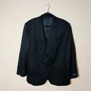 346 Brooks Brothers Navy Wool Blazer Size 42R